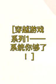 [穿越游戏系列1——系统你够了！]